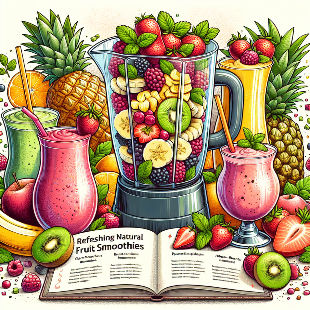 Recetas de Batidos de Frutas Naturales y Refrescantes