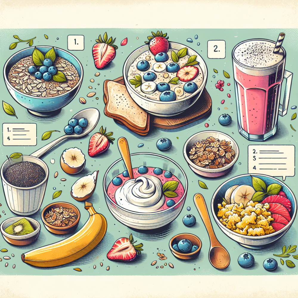 Recetas de desayunos energéticos