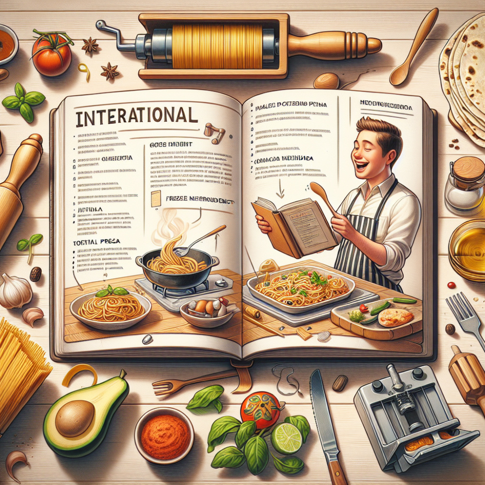 Recetas de cocina internacional para principiantes