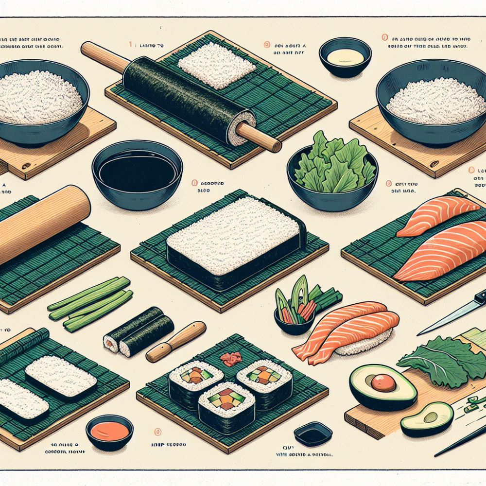 Cómo hacer sushi en casa