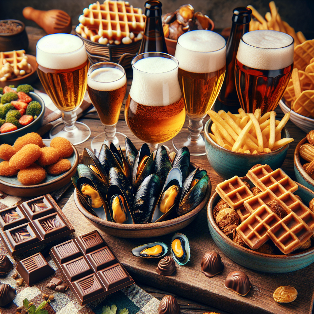 Introducción a la Cocina Belga: Platos y Cervezas