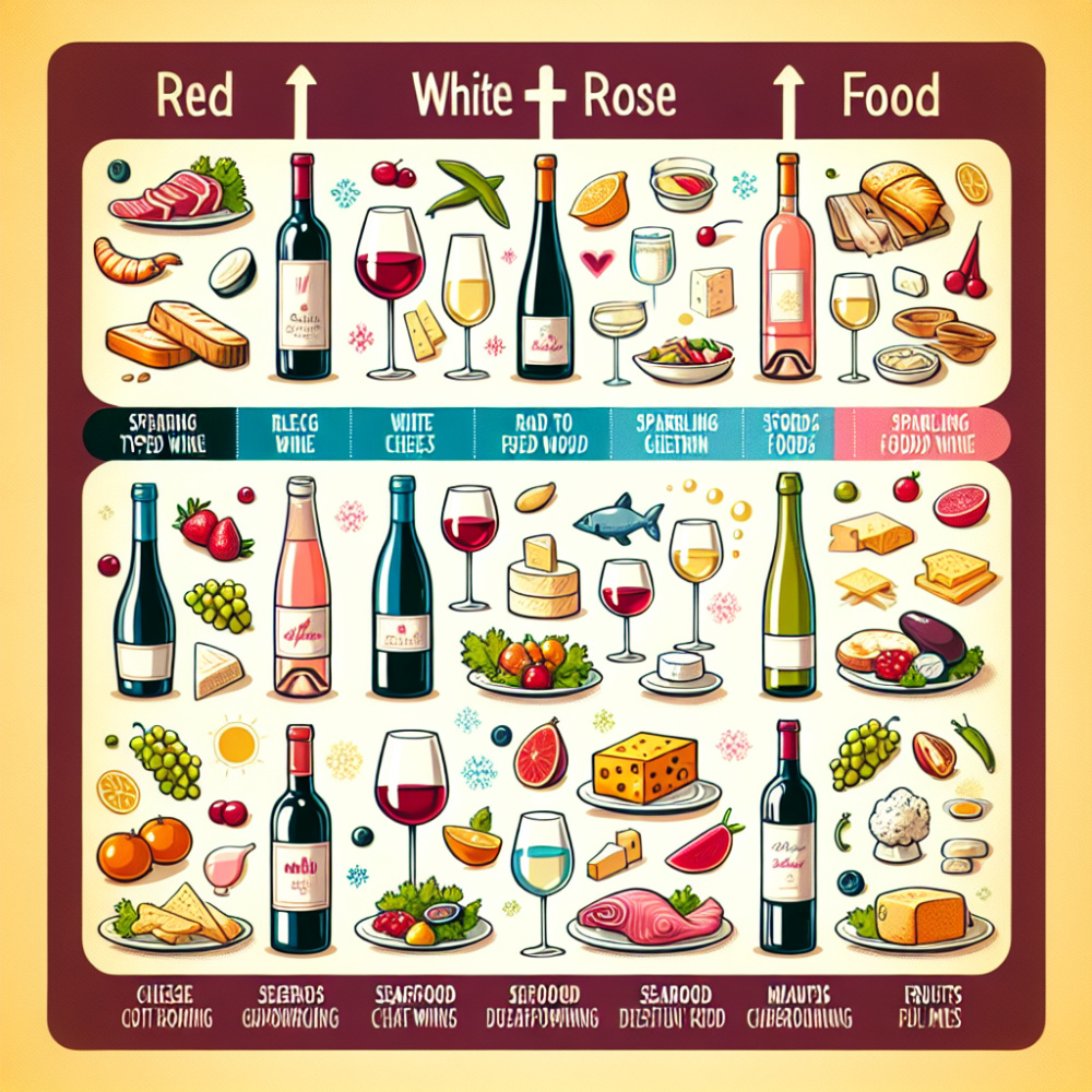 Guía para maridar vinos y comidas