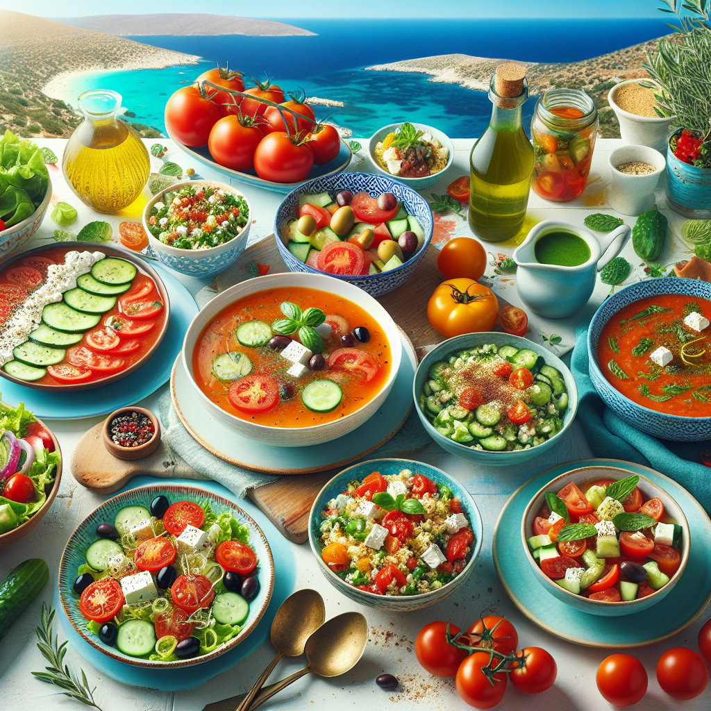 Recetas de cocina mediterránea para el verano