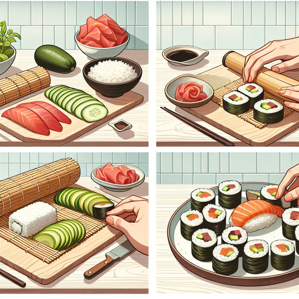 Cómo hacer sushi en casa