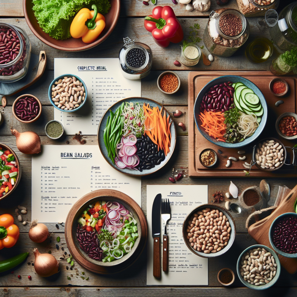 Recetas de Ensaladas de Legumbres para Comidas Completas