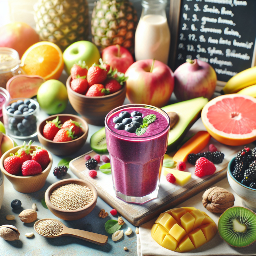 Recetas de Smoothies Saludables para Desayunos Rápidos