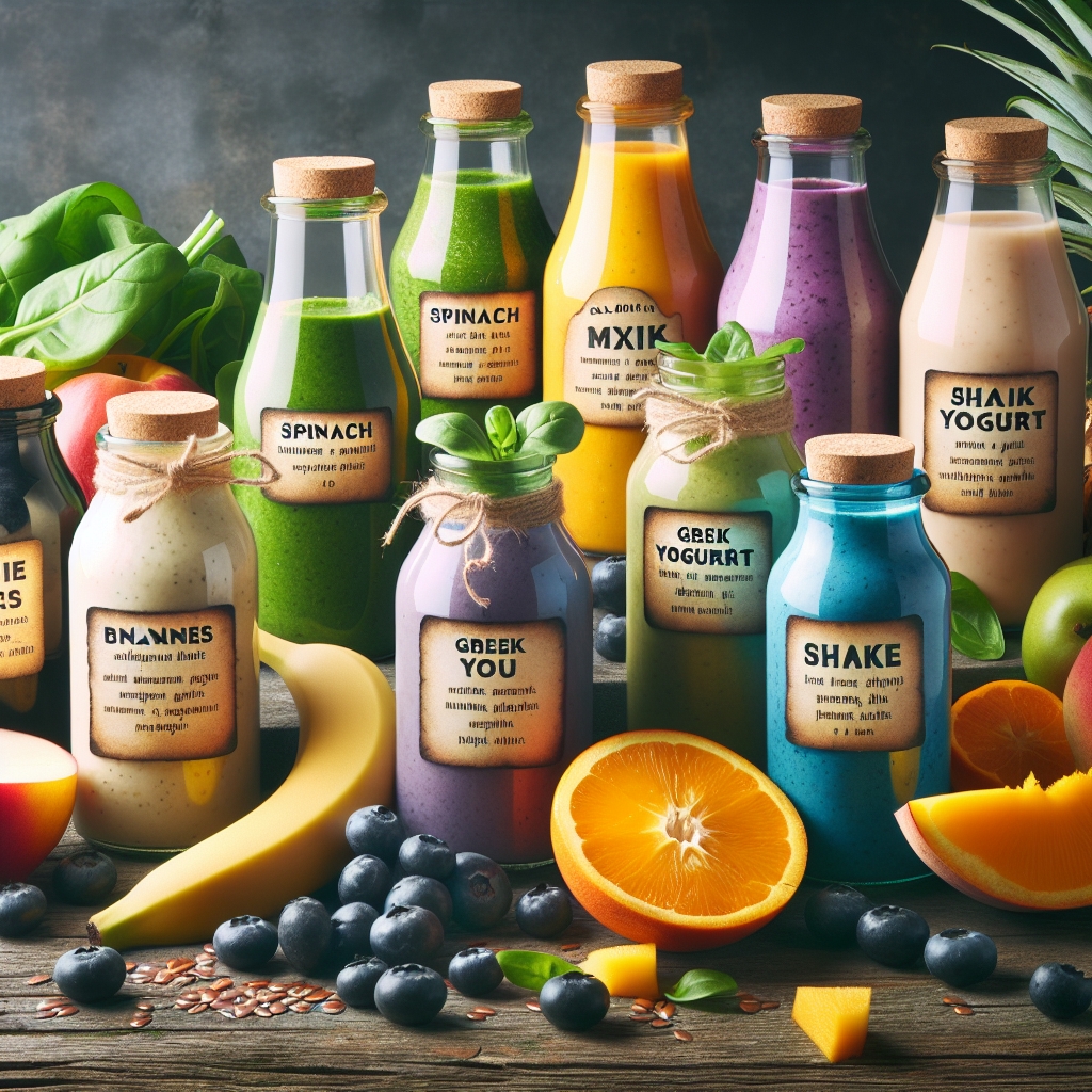 Recetas de batidos y smoothies nutritivos