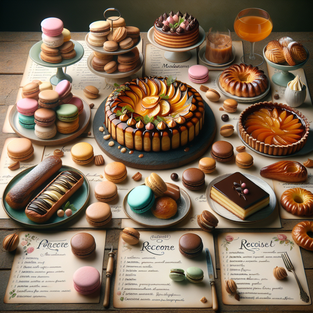 Recetas de postres clásicos franceses