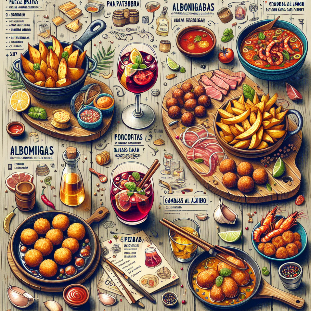 Recetas de tapas españolas tradicionales