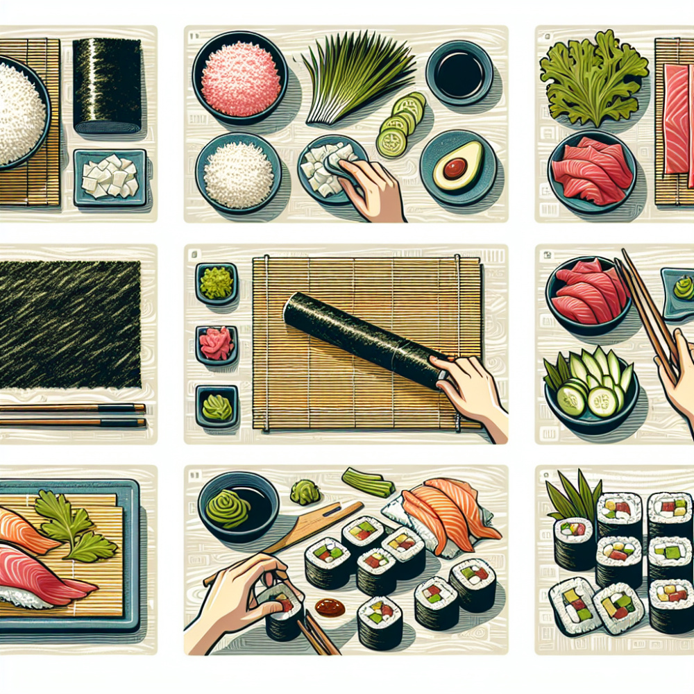 Cómo hacer sushi en casa