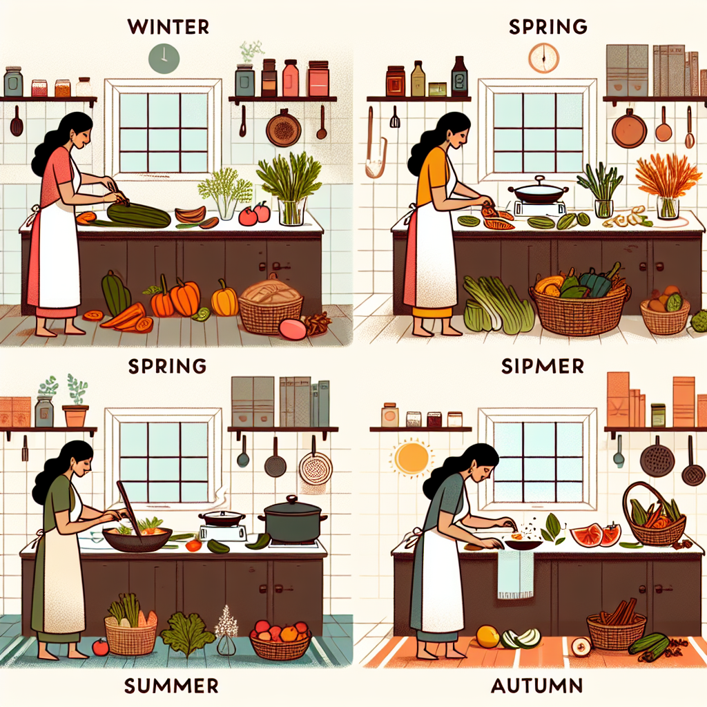 Consejos para cocinar con ingredientes de temporada
