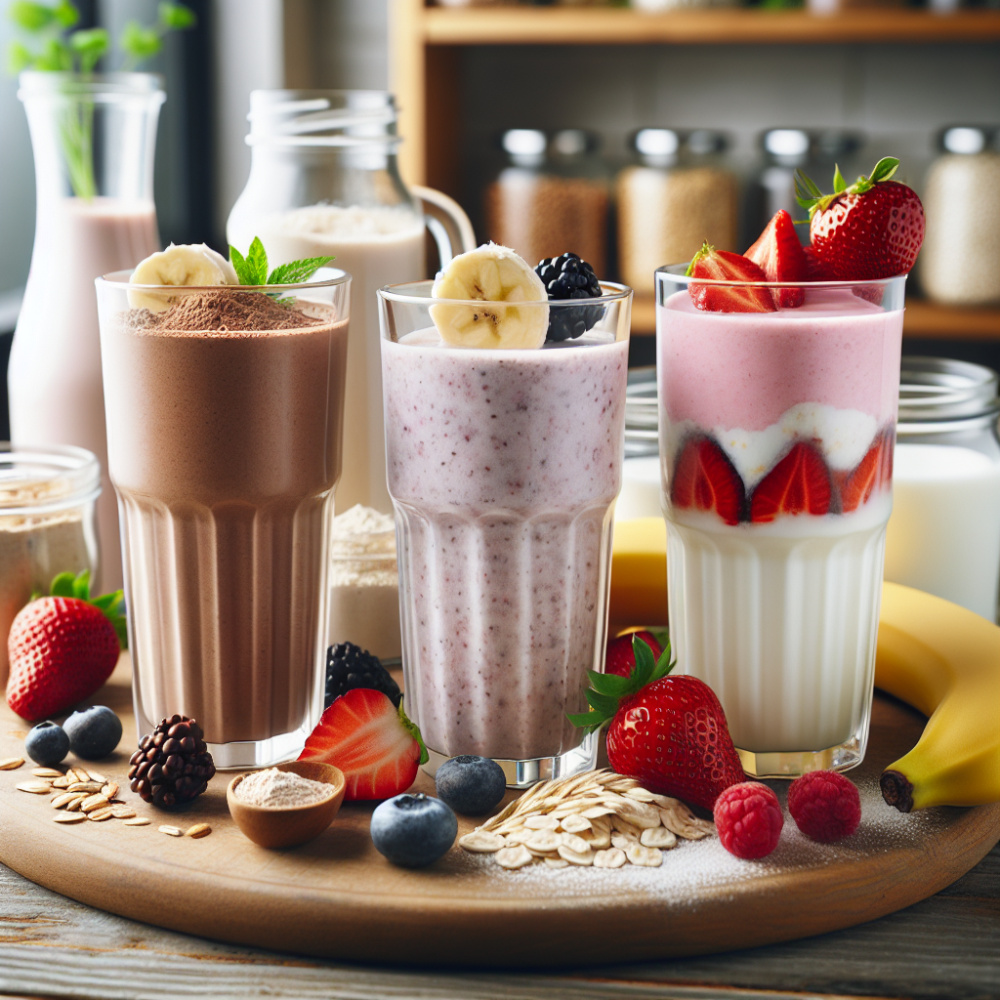 Recetas de Batidos de Proteínas Caseros