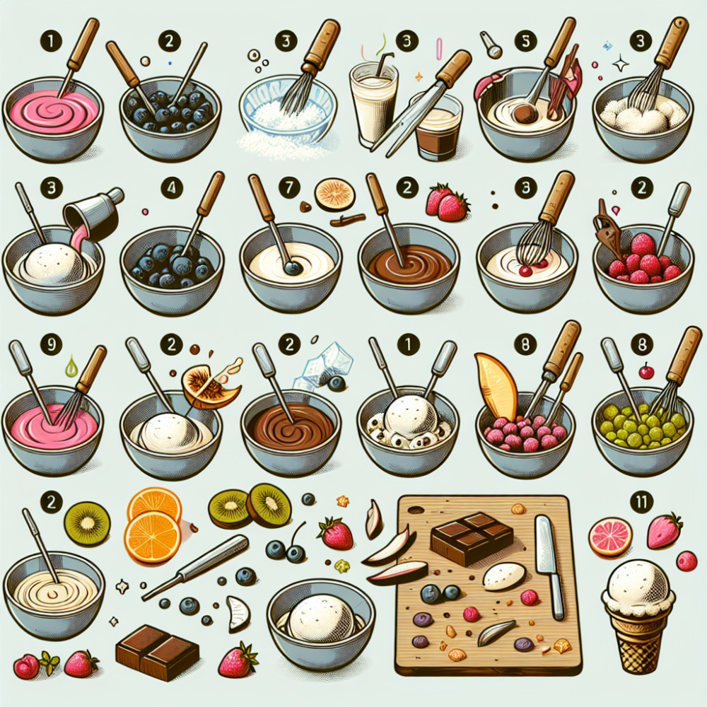 Cómo hacer helados y postres fríos