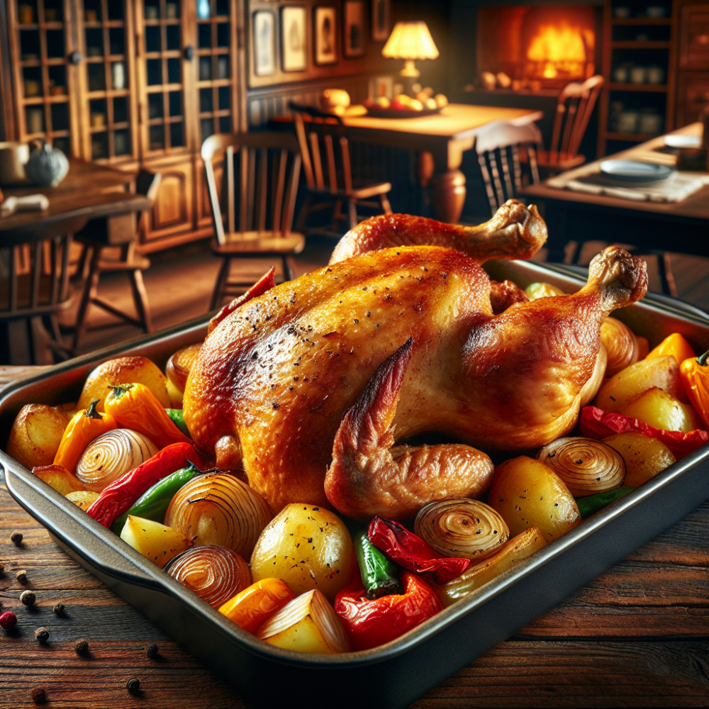 Cómo Hacer Pollo al Horno Jugoso y Sabroso