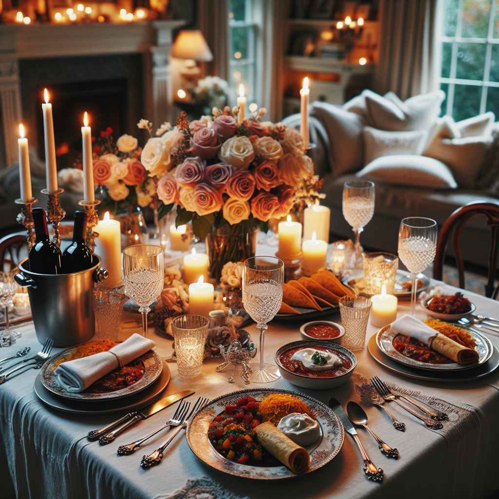 Recetas para cenas románticas