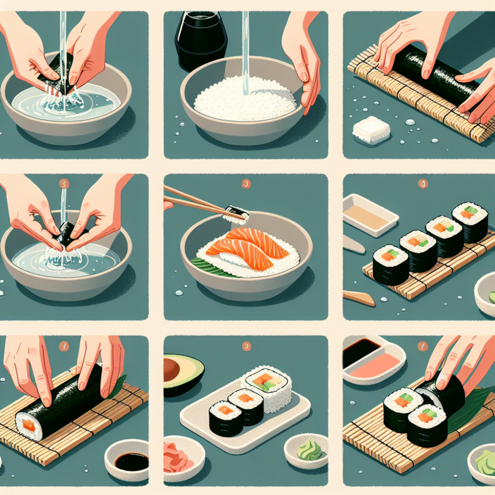 Cómo hacer sushi en casa