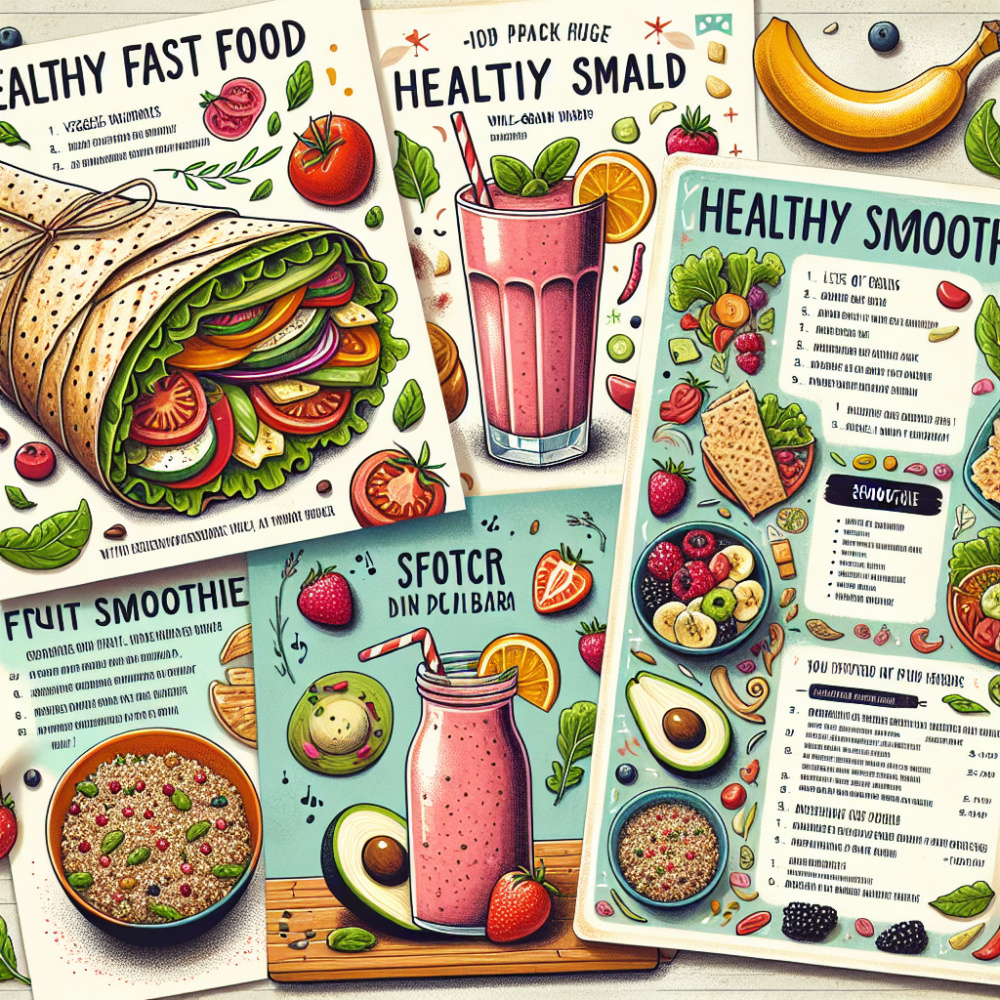 Recetas de comida rápida saludable