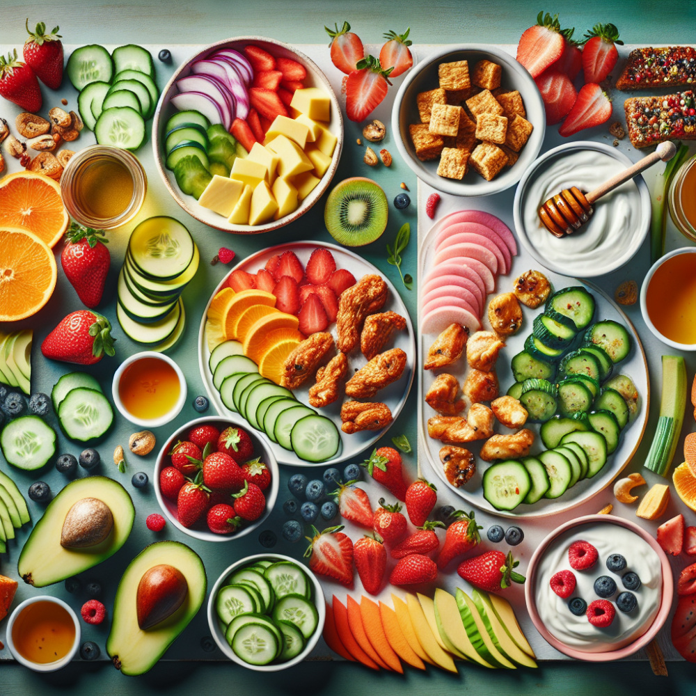 Recetas de aperitivos saludables y rápidos