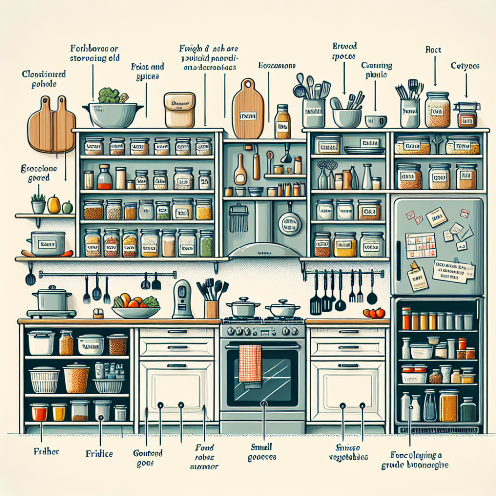 Cómo organizar tu cocina de manera eficiente