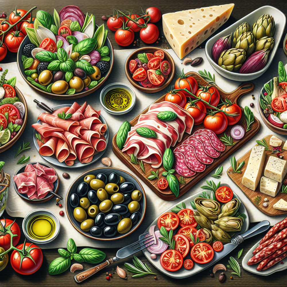 Recetas de Antipasti Italianos para una Cena Ligera