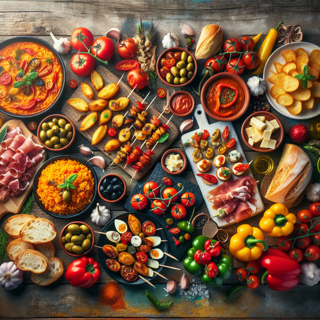 Recetas de tapas y aperitivos