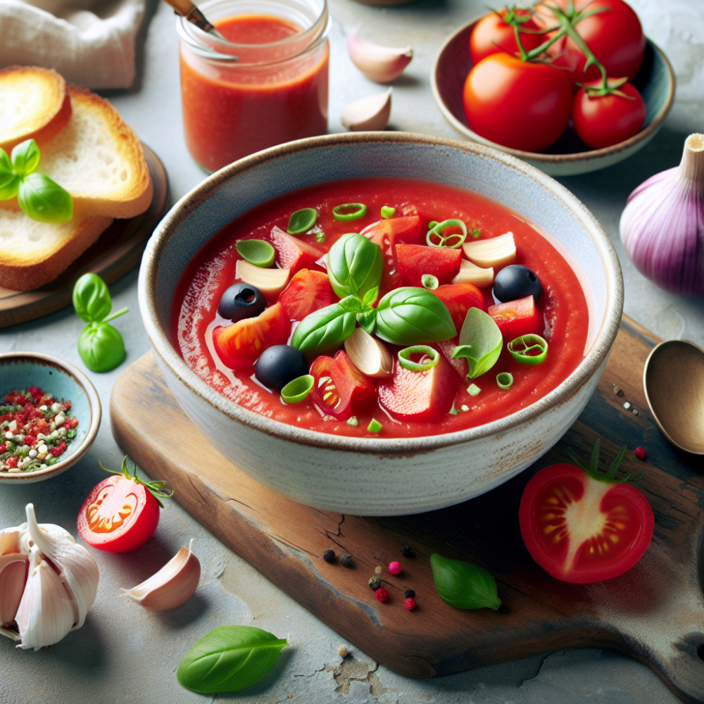 Receta Fácil de Gazpacho para el Verano
