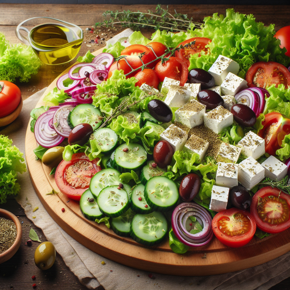 Recetas de Ensaladas Griegas Auténticas y Refrescantes