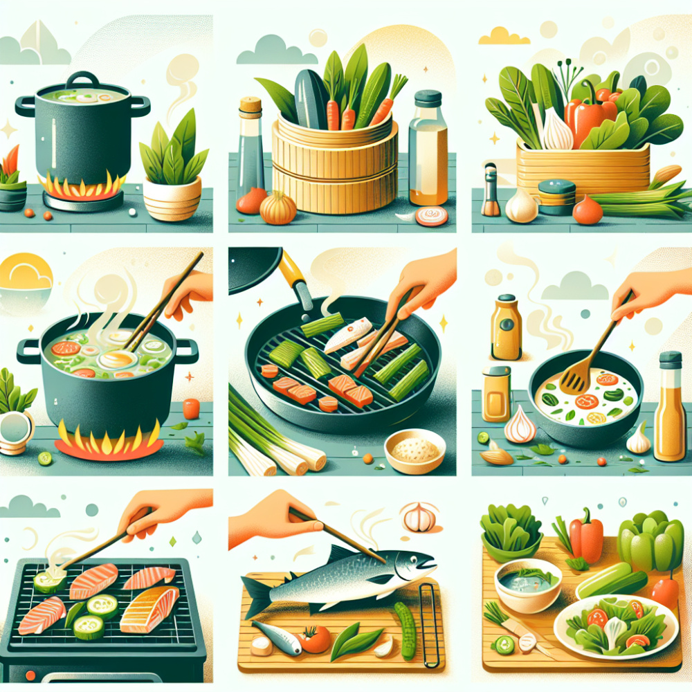 Técnicas de cocción saludables