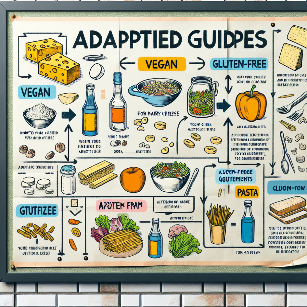 Cómo Adaptar Recetas a Dietas Específicas (Vegana, Sin Gluten, etc.)