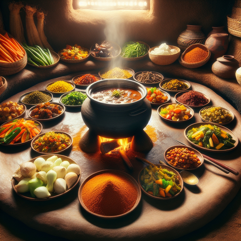 Introducción a la Cocina Etíope: Platos y Especias