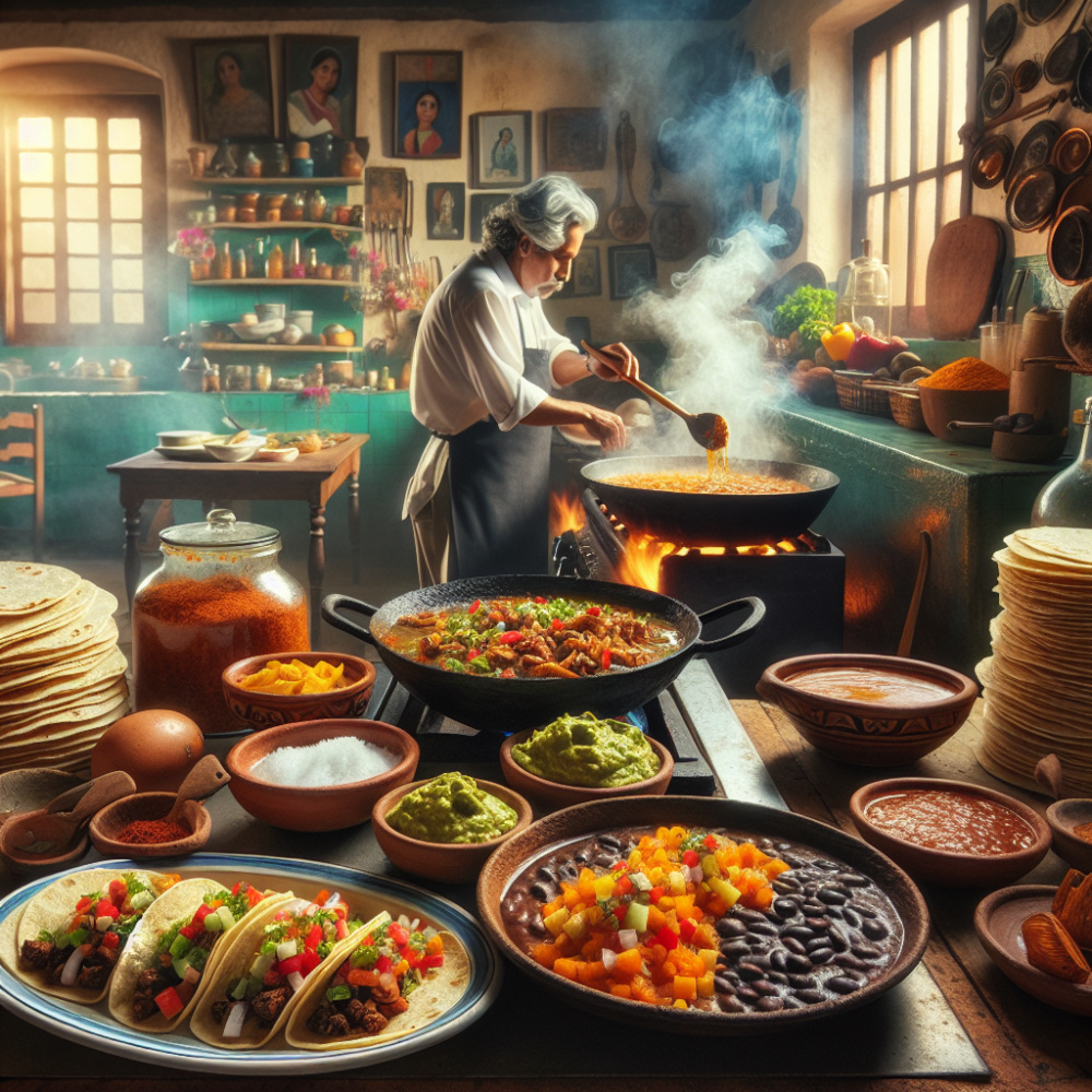 Cocina Mexicana Casera: Tacos, Enchiladas y Más
