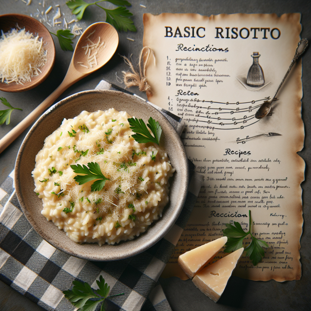 Receta de Risotto Básico para Principiantes