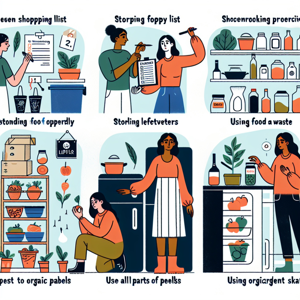 Consejos para reducir el desperdicio de alimentos en la cocina