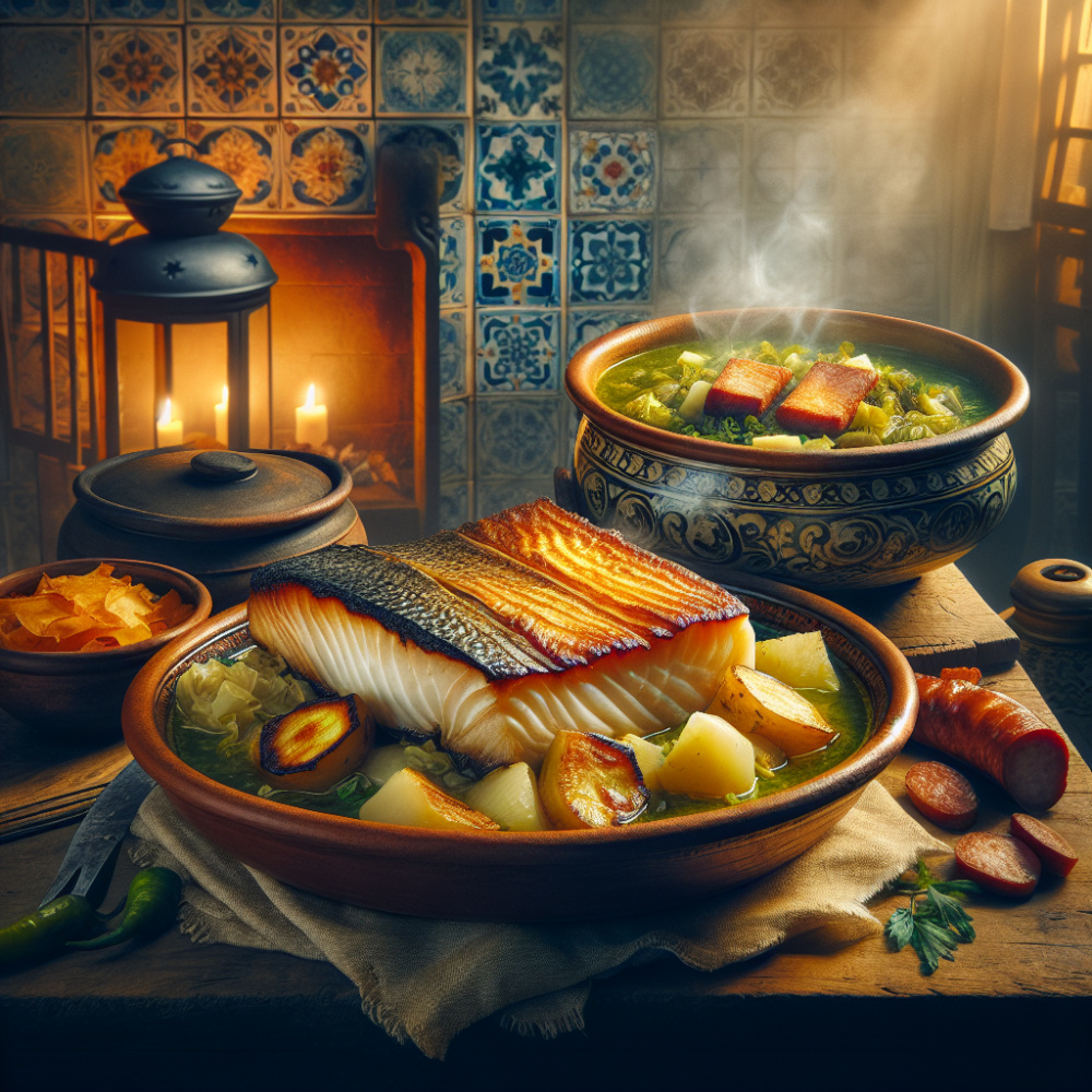 Cocina Portuguesa: Bacalao a la Brasa y Caldo Verde