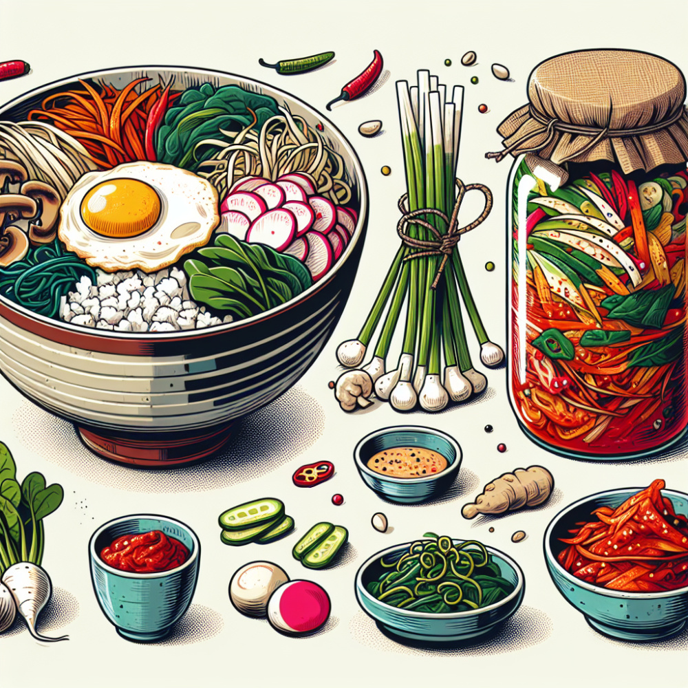 Introducción a la Cocina Coreana: Bibimbap y Kimchi