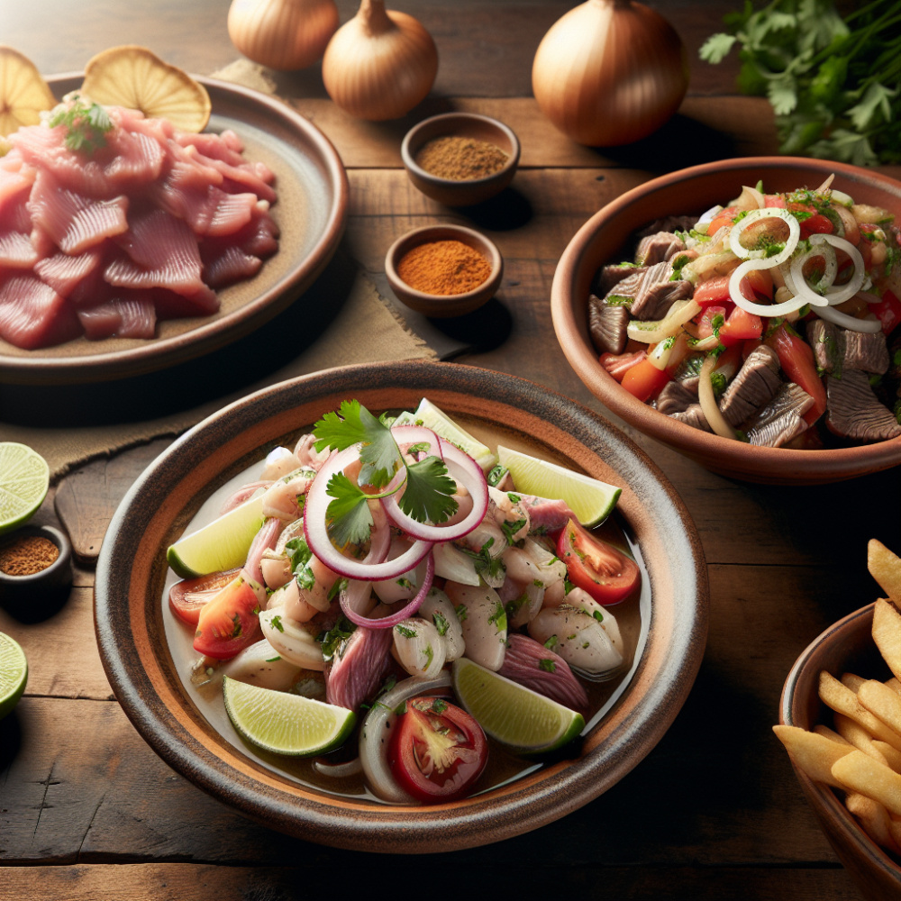 Recetas de Cocina Peruana: Ceviche y Lomo Saltado