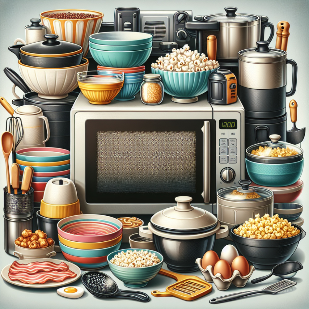 Los mejores utensilios para cocinar en microondas.