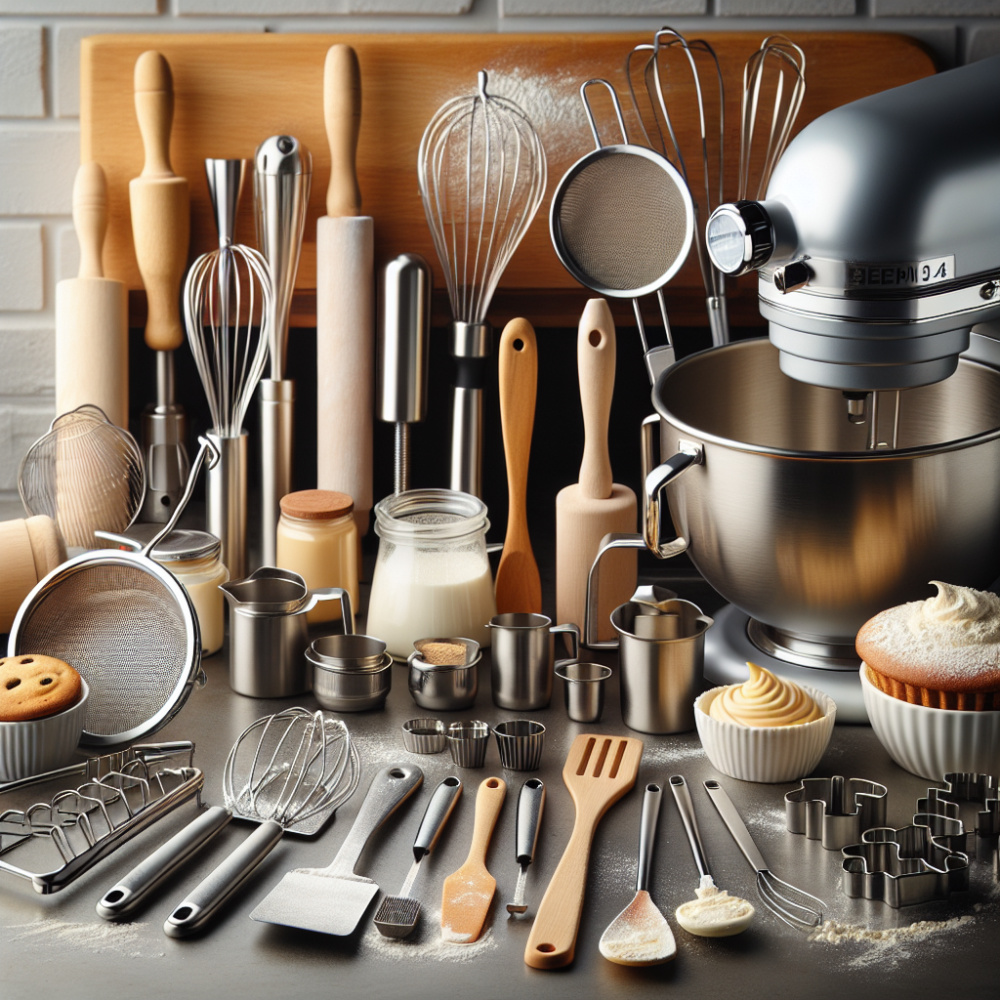 Herramientas de cocina para preparar postres como un profesional.