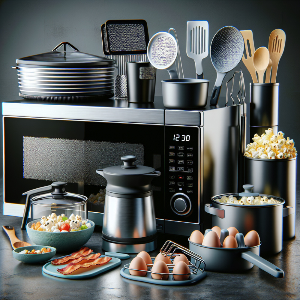 Los mejores utensilios para cocinar en microondas.