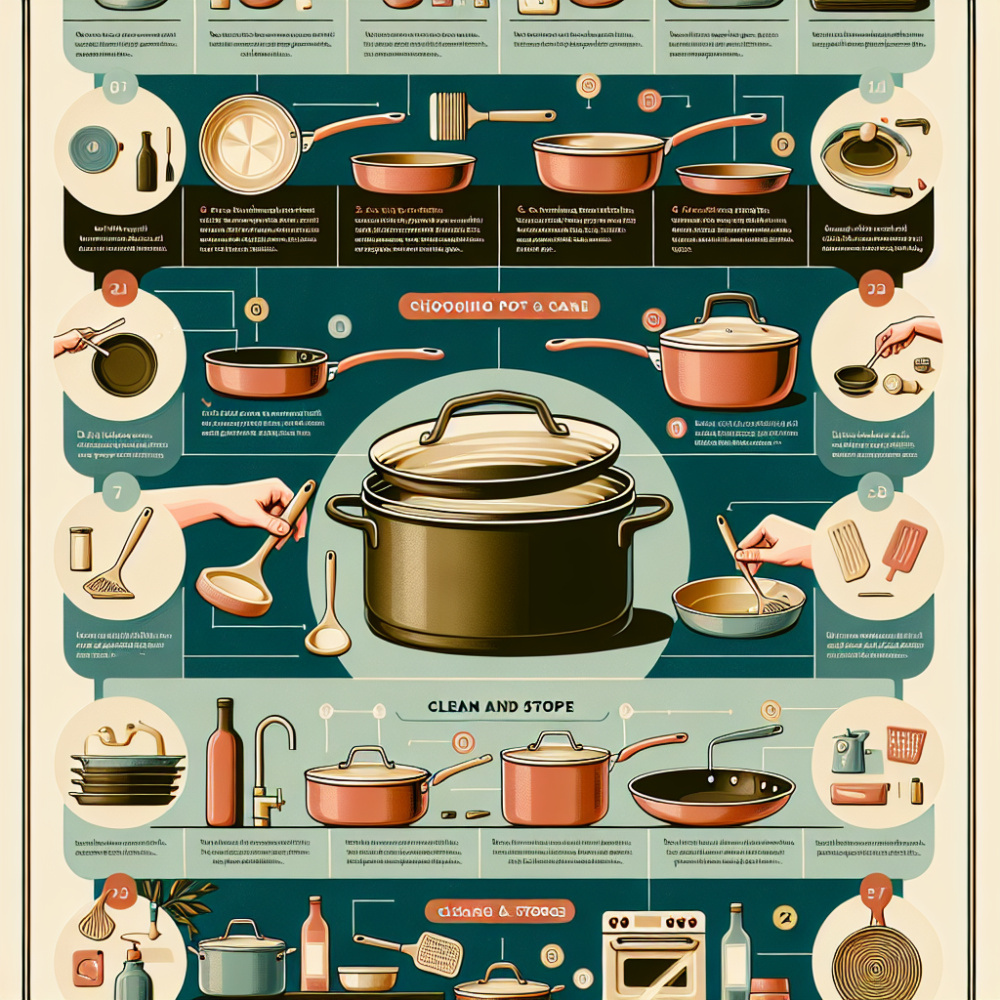 Cómo elegir y cuidar tus ollas y sartenes antiadherentes.