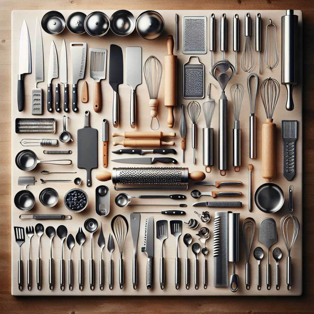 Descubre los 10 utensilios de cocina imprescindibles para cocinar como un chef