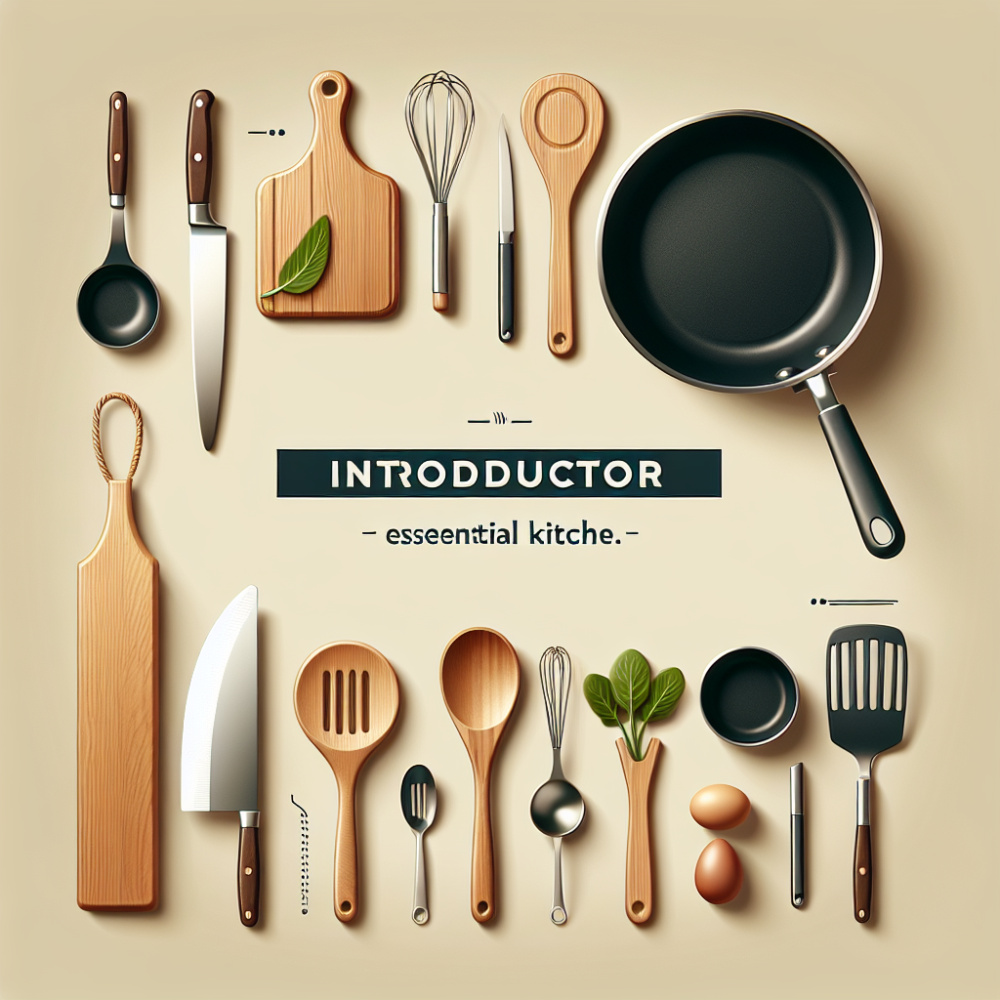 Descubre los 10 utensilios de cocina imprescindibles para cocinar como un chef