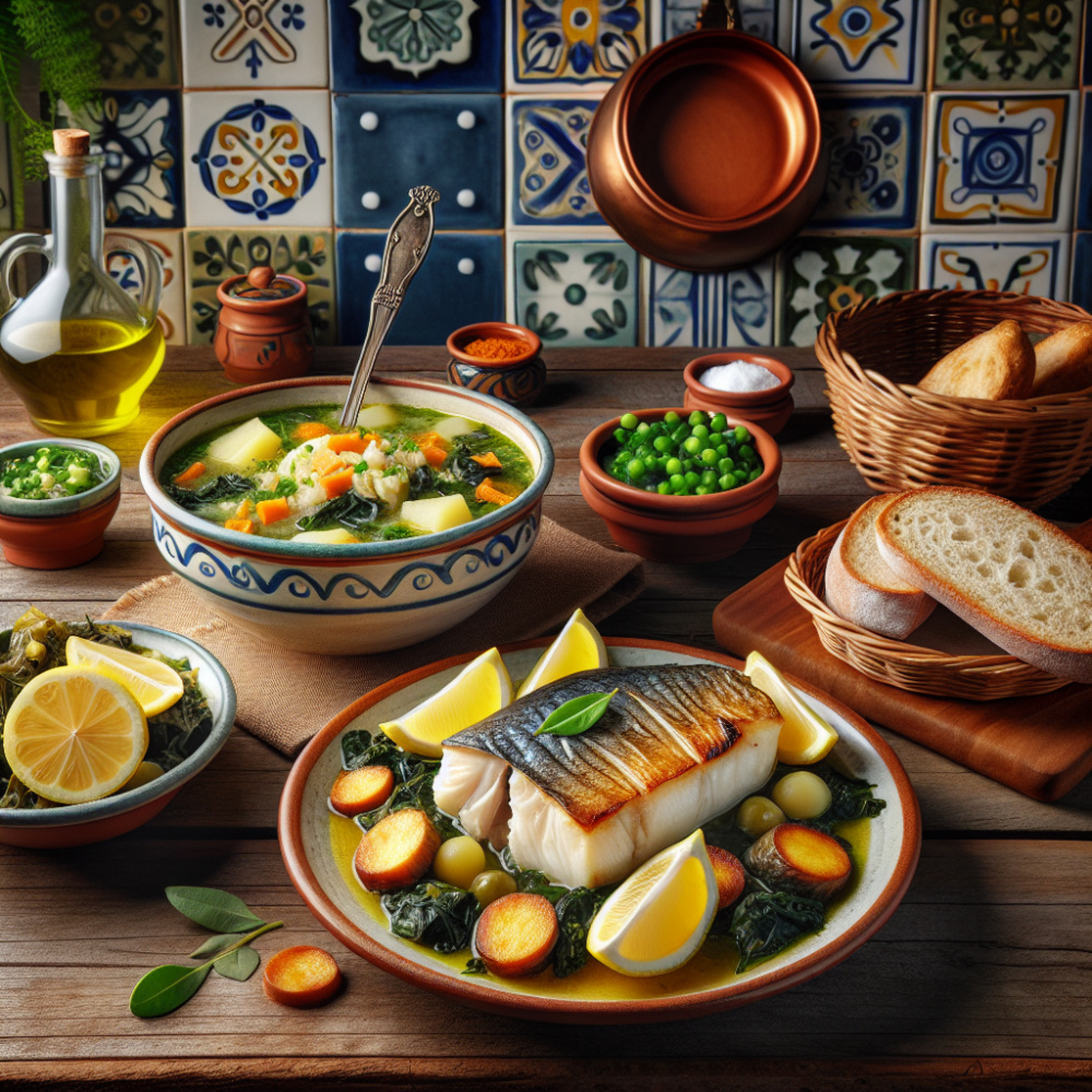 Cocina Portuguesa: Bacalao a la Brasa y Caldo Verde