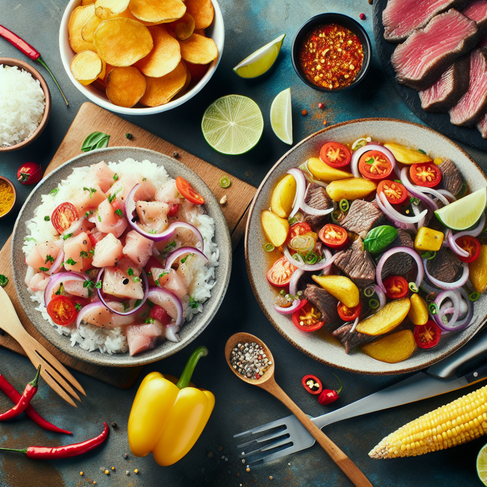 Recetas de Cocina Peruana: Ceviche y Lomo Saltado