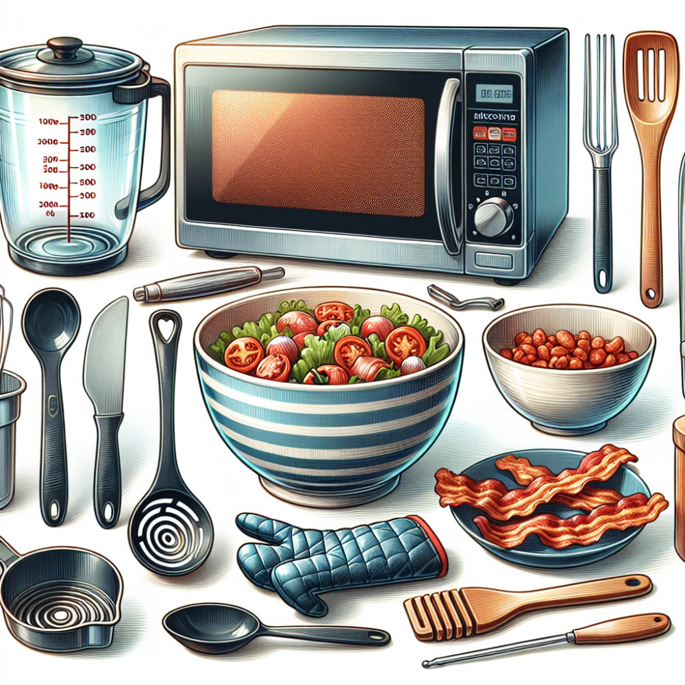 Los mejores utensilios para cocinar en microondas.